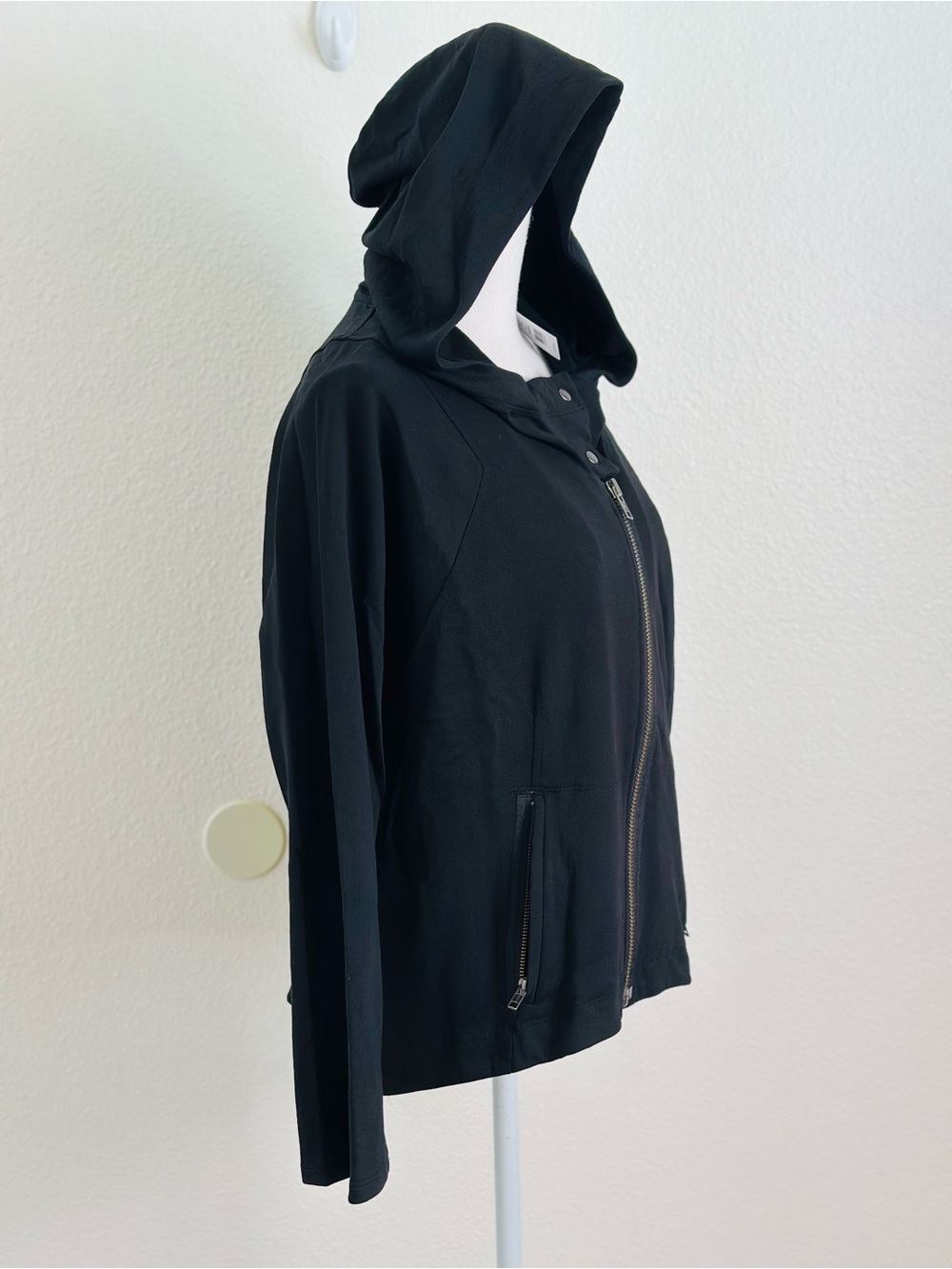 Helmut Stratus Sweatshirt/Hoodie with Asymmetrical Full Zip Size Large - Picture 3 of 10